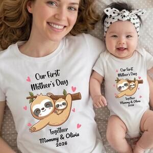 Personalized First Mother Day Shirt,1St Mother Day, Mom